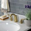 Kingston Brass Widespread Bathroom Faucet with Pop-Up Drain, Brushed Brass KB987RXLSB